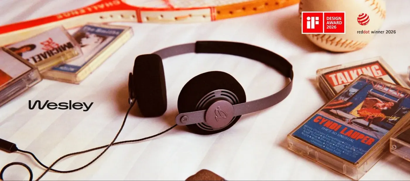 Wesley Headphone – Red Dot Award – iF Design Award